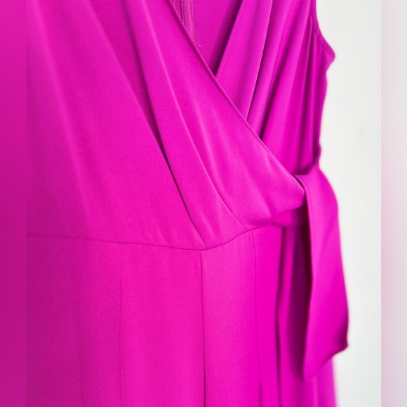 Rachel Rachel Roy, Size: 2, Purple/Pink in Colour, Faux Front Wrap. - Picture 4 of 14